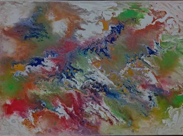 24. Tanzendes Blau